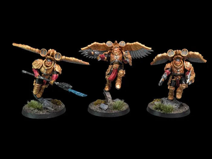 Venatari Sodality, figurine Adeptus Custodes (Warhammer 40,000), peinte à Marseille par Pint of Paint