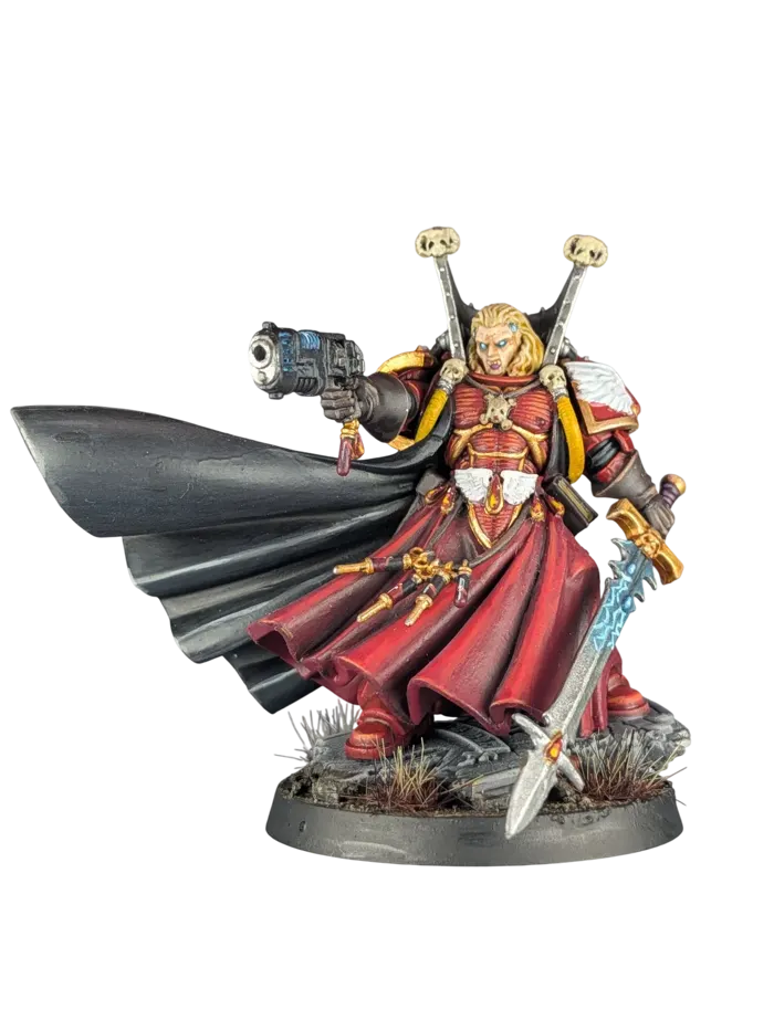 Mephiston, figurine Blood Angels (Warhammer 40,000), peinte à Marseille par Pint of Paint