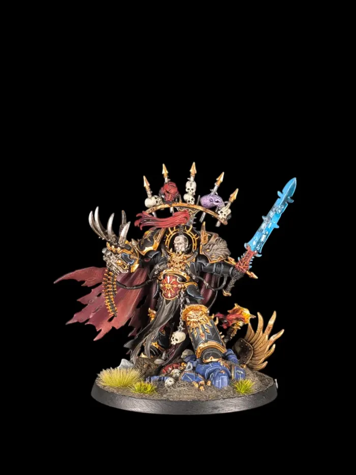 Abaddon the Despoiler, figurine Space Marines du Chaos (Warhammer 40,000), peinte à Marseille par Pint of Paint