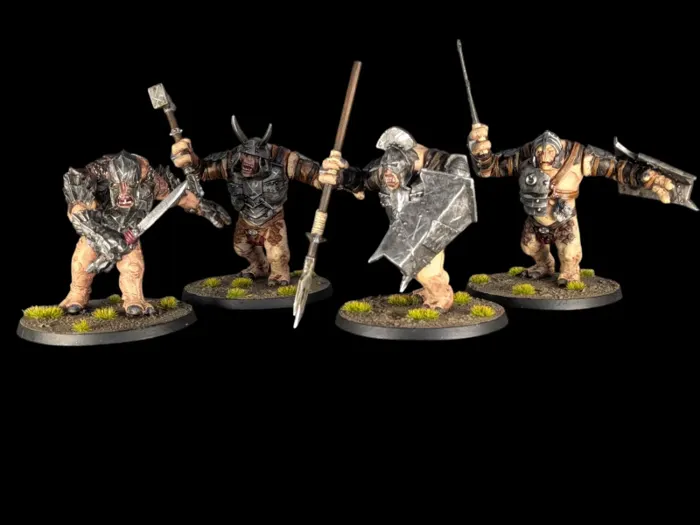 Mordor Troll, figurine Middle-Earth Strategy Battle Game (Le Seigneur des Anneaux), peinte à Marseille par Pint of Paint