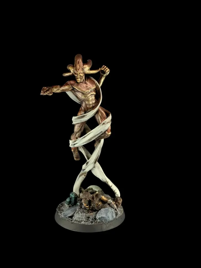 C'tan Shard of The Deceiver, figurine Nécrons (Warhammer 40,000), peinte à Marseille par Pint of Paint
