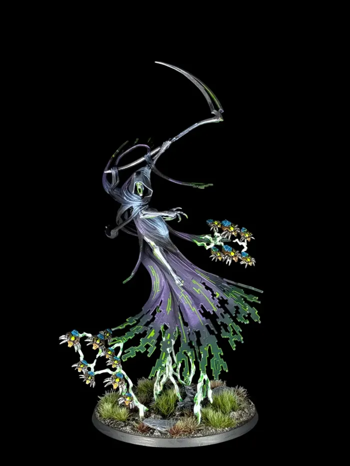 C'tan Shard of the Nightbringer, figurine Nécrons (Warhammer 40,000), peinte à Marseille par Pint of Paint