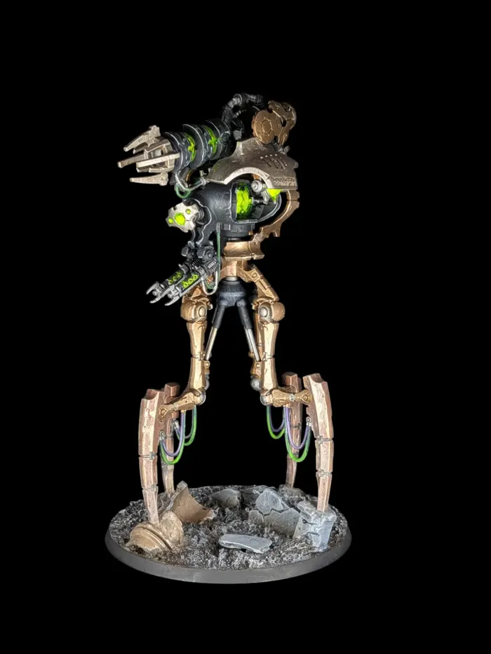 Canoptek Doomstalker, figurine Nécrons (Warhammer 40,000), peinte à Marseille par Pint of Paint