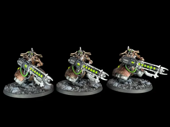 Destroyer Lourd Lokhust, figurine Nécrons (Warhammer 40,000), peinte à Marseille par Pint of Paint