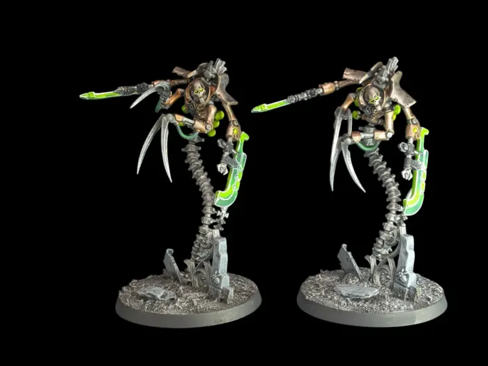 Destroyers Ophydiens, figurine Nécrons (Warhammer 40,000), peinte à Marseille par Pint of Paint
