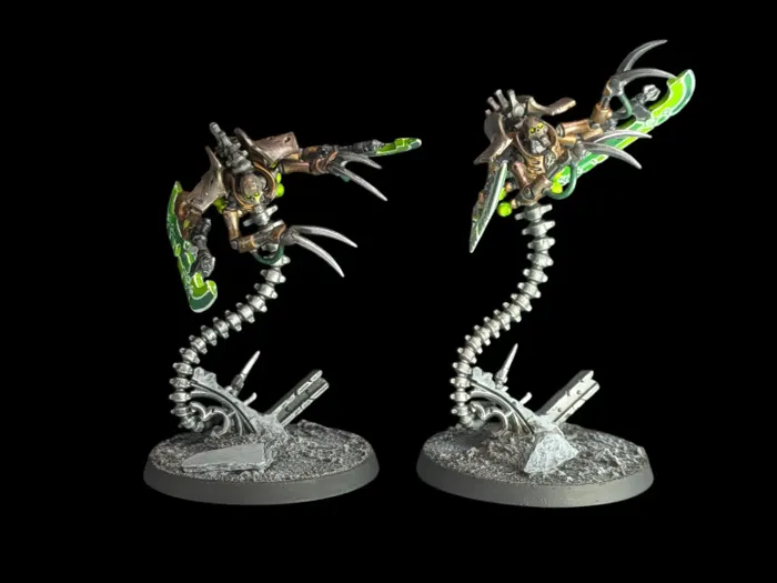 Destroyers Ophydiens, figurine Nécrons (Warhammer 40,000), peinte à Marseille par Pint of Paint