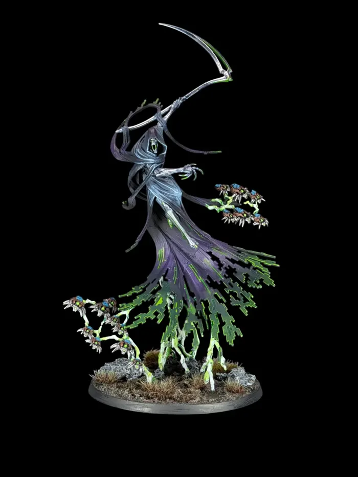 Echard C'tan du Nyctophore, figurine Nécrons (Warhammer 40,000), peinte à Marseille par Pint of Paint