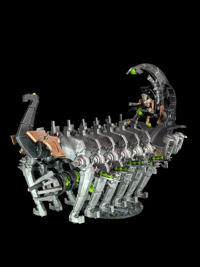 Ghost Ark, figurine Nécrons (Warhammer 40,000), peinte à Marseille par Pint of Paint