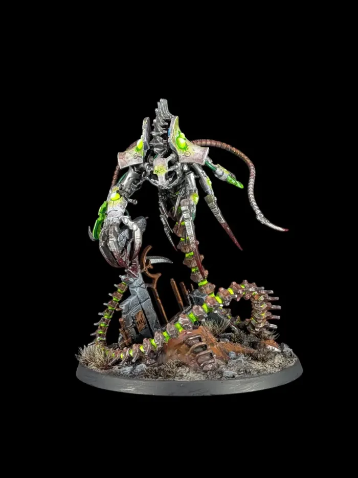 Nékrosor Ammentar, figurine Nécrons (Warhammer 40,000), peinte à Marseille par Pint of Paint