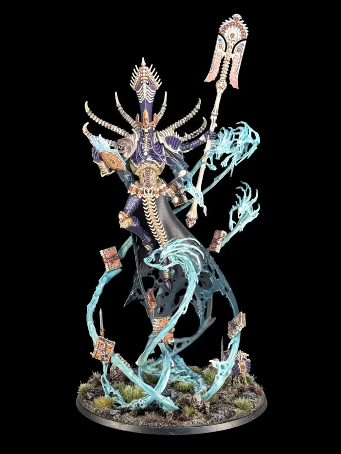 Nagash supreme lord of the undead, figurine Ossiarch Bonereapers (Age of Sigmar), peinte à Marseille par Pint of Paint